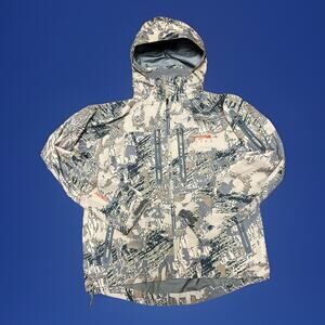 Sitka Cloudburst Goretex Camo Jacket XL Subalpine Infinium